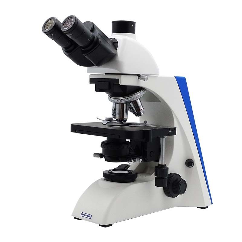 Mechanical Trinocualr Laboratory Metal Microscope Double Layer LED OPTO-EDU A12.2602 400X