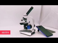 WF10x Μονοκυτταρικό Μαθητικό Συνθετικό Μικροσκόπιο Για Μαθητή Λυκείου Α11.1324