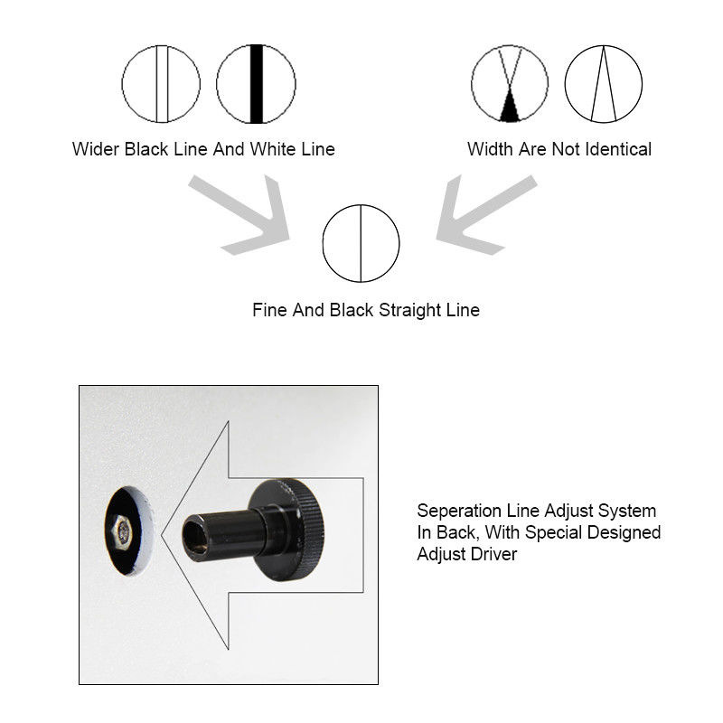 OPTO-EDU A18.1825-LCD Digital Comparison Microscope with 3.2x~230x Magnification 10.5" LCD Camera and 8.0M Resolution